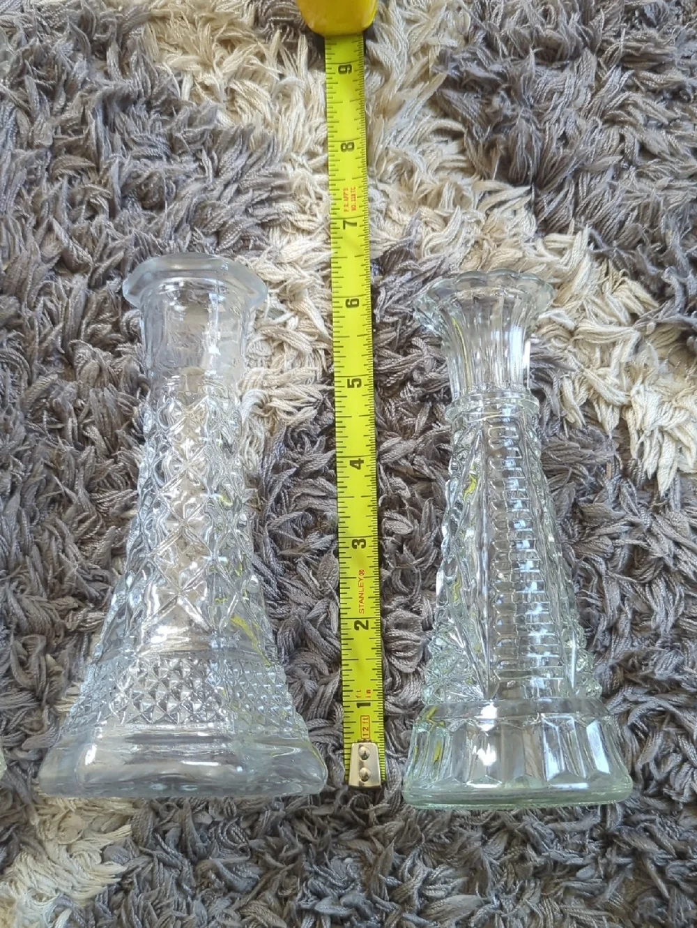 Wexford Bud Vases By Anchor Hocking Clear Glass Bud Vases Set of 4